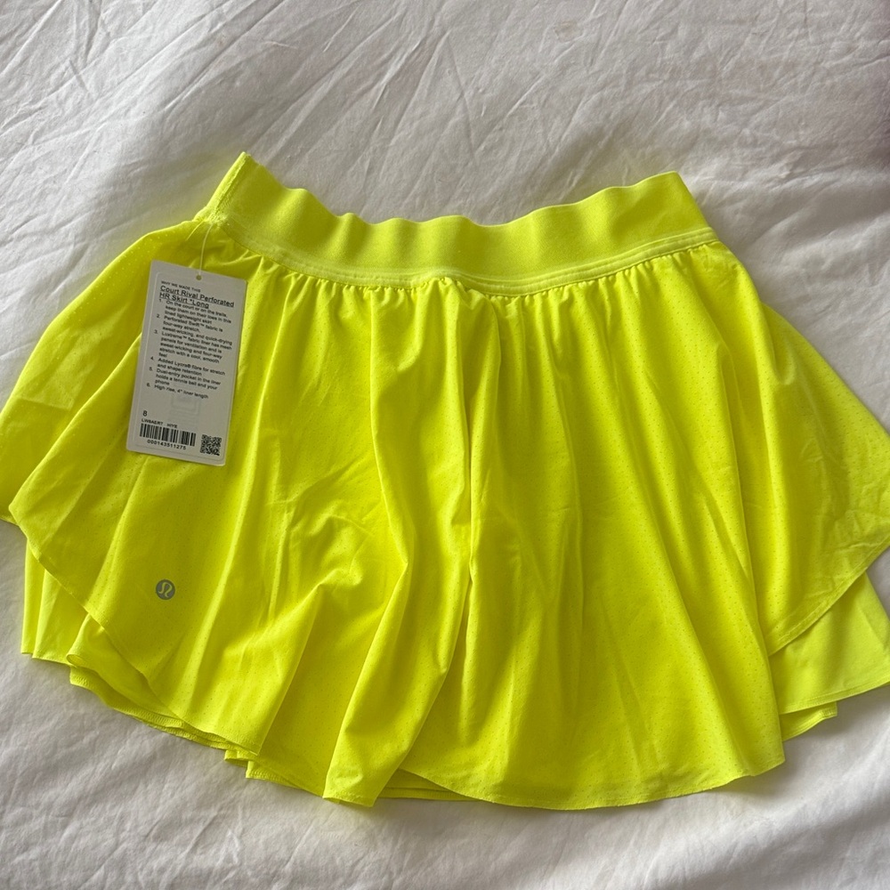 SOLD Lululemon Court Revival Skirt 8 Long